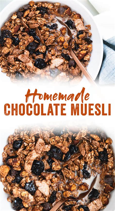 Chocolate Muesli Recipe – A Couple Cooks.